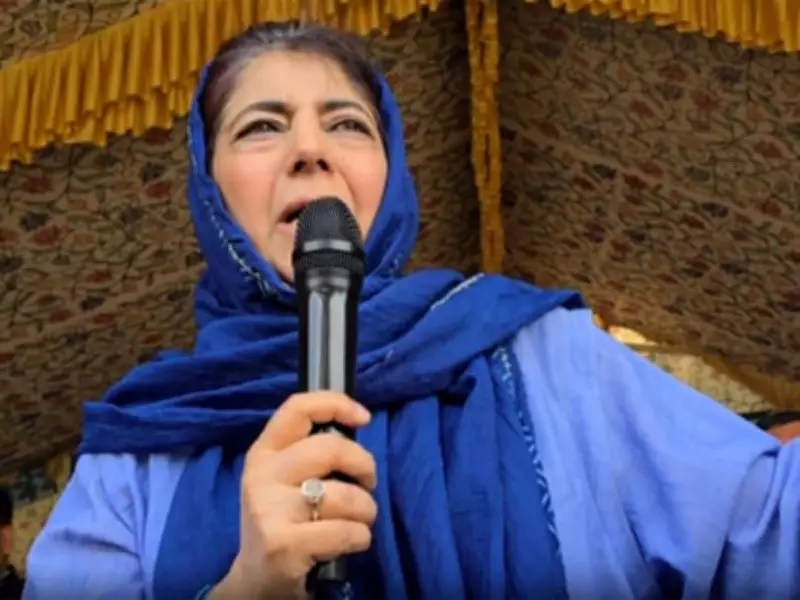 Mehbooba Mufti Accuses Centre, NC Govt of Erasing J&K Identity
