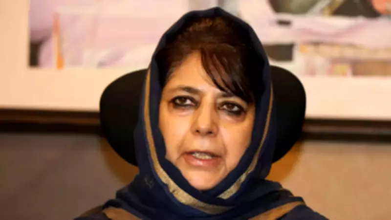 Mehbooba Mufti backs RSS leader's call for dialogue between India and Pakistan