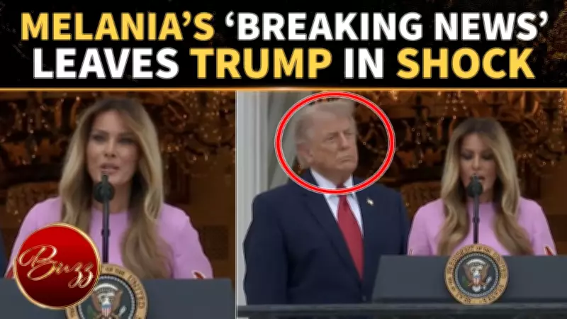 Melania Trump's Viral White House Moment Backfires; Critics Say 'Take English Classes'