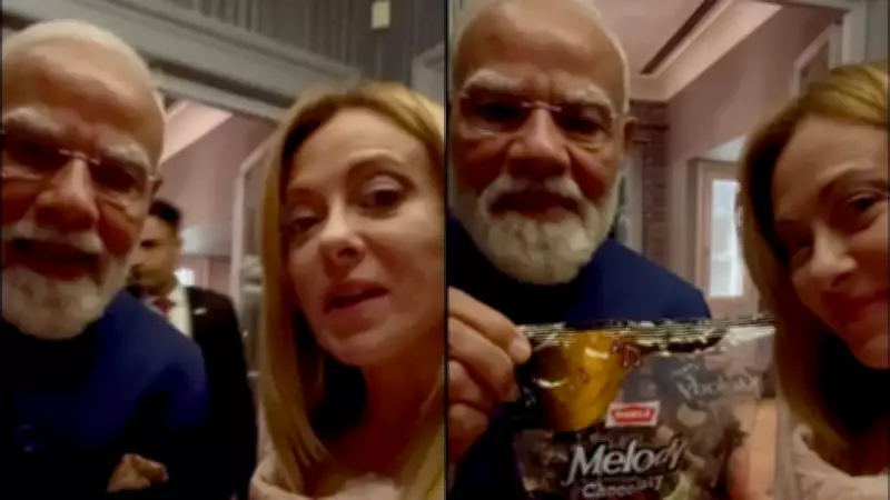 Melody chocolates gift: Meloni thanks Modi in viral video