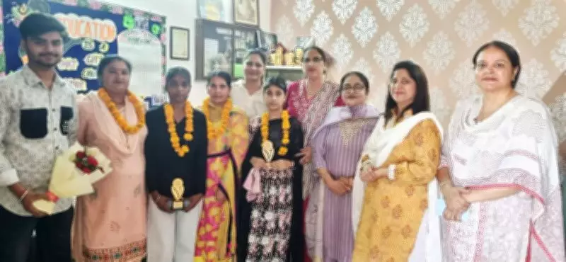 Meritorious Students Honoured at Govt Senior Secondary School in Jalandhar