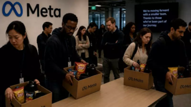 Meta Employee Reveals Doomsday Mood Ahead of Layoffs, Claims People Stuffed Bags with Snacks