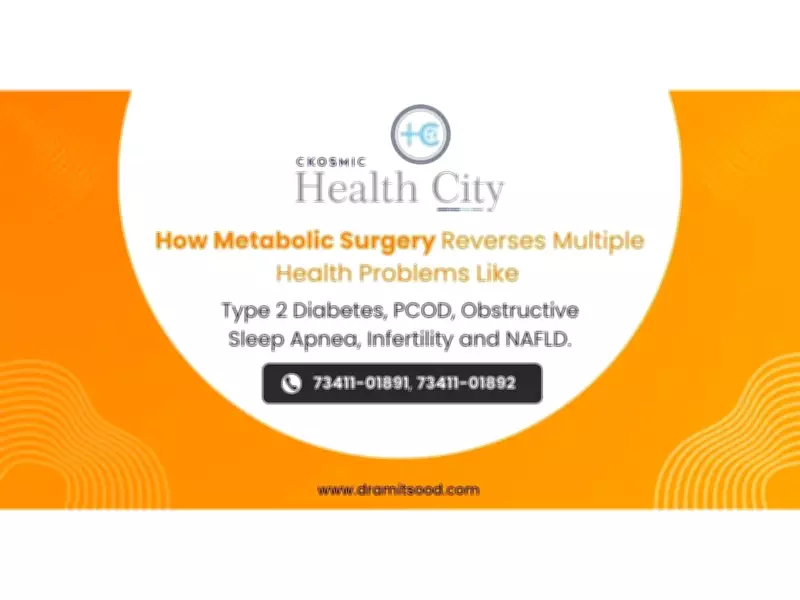 Metabolic Surgery Reverses Diabetes, PCOD, Sleep Apnea, and More