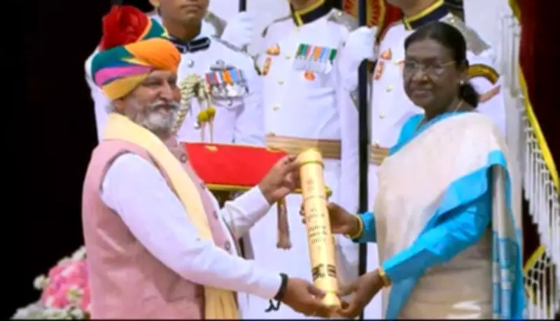 Mewat Celebrates Padma Shri for Folk Artiste Gaffruddin Mewati Jogi