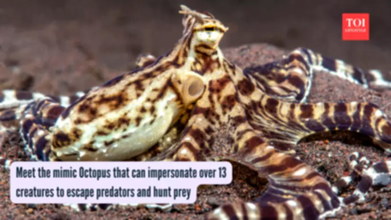 Mimic Octopus: Nature's Master of Disguise with 13+ Impersonations