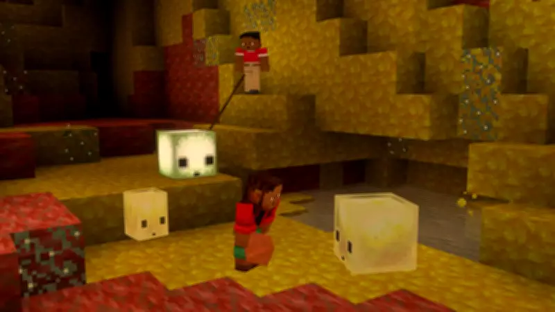 Minecraft Bedrock 26.20 Update Adds Sulfur Cubes, Caves, Party System
