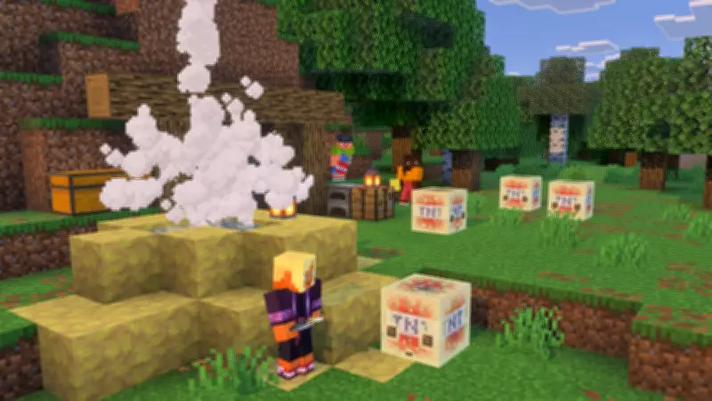 Minecraft Bedrock Beta 26.30.25/26 Adds Geysers, TNT Cubes, and More