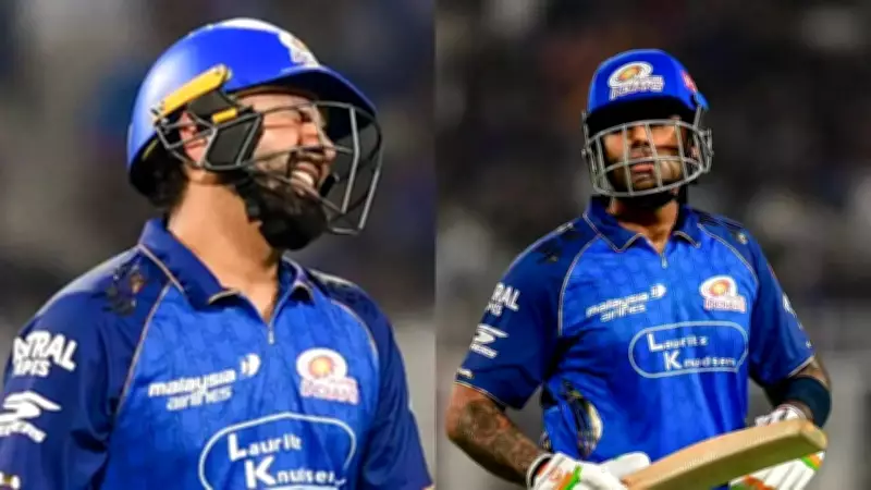 MI's Batting Woes Continue: Rohit, Suryakumar Fail Again in IPL 2026 Clash vs KKR