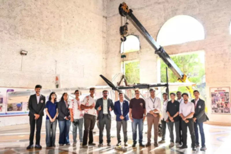 MIT-ADT Students Build India's Largest UAV, Successful Test Flight in Dhule