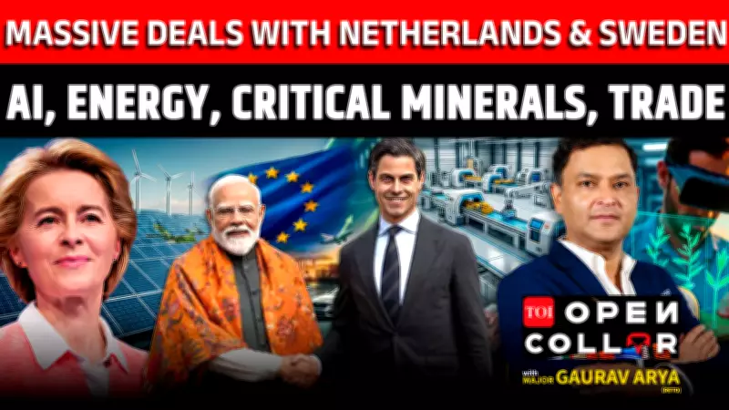 Modi's Europe Tour Secures Massive Deals in Semiconductors, AI, Green Energy