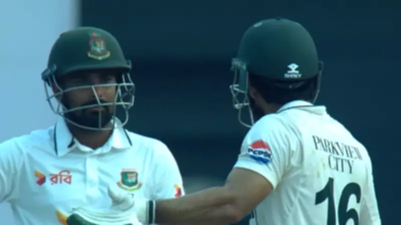 Mohammad Rizwan in heated exchange with Bangladesh players during second Test