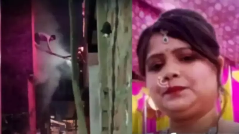 Mother Dies Saving Children in Prayagraj Fire, Video Goes Viral