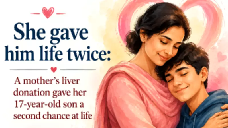 Mother Donates Part of Liver to Save Son from Acute Liver Failure