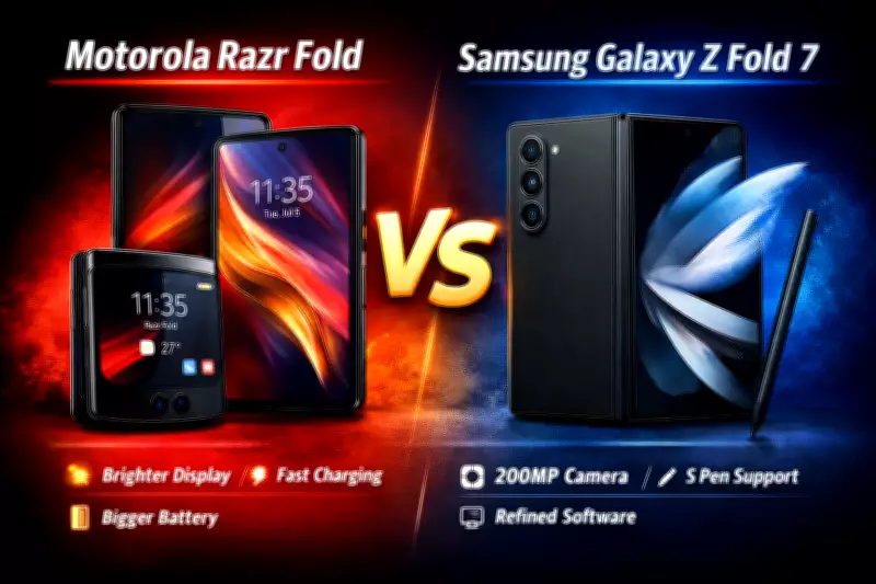 Motorola Razr Fold vs Samsung Galaxy Z Fold 7: A Detailed Comparison