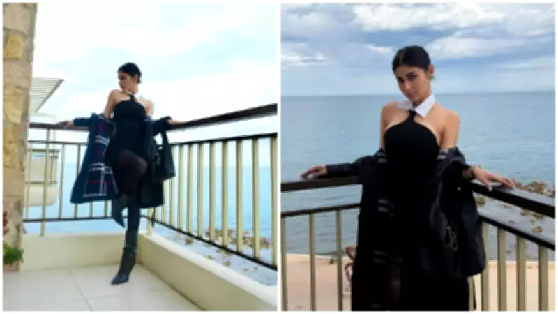 Mouni Roy Stuns in Black at Cannes Amid Separation from Suraj Nambiar