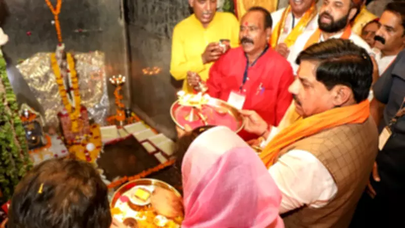 MP CM Mohan Yadav Offers Prayers at Bhojshala After HC Verdict
