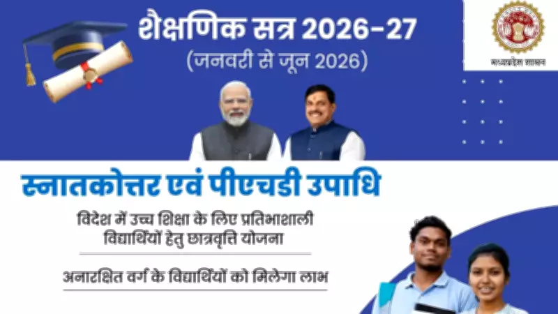 MP Govt Invites Applications for Overseas Scholarship 2026-27