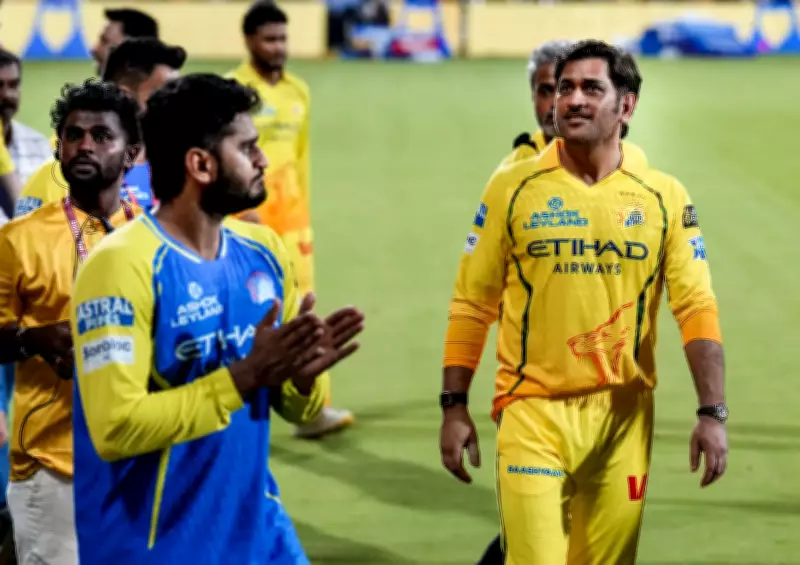 MS Dhoni's Possible Final Chepauk Appearance Overshadows CSK's IPL Playoff Hopes
