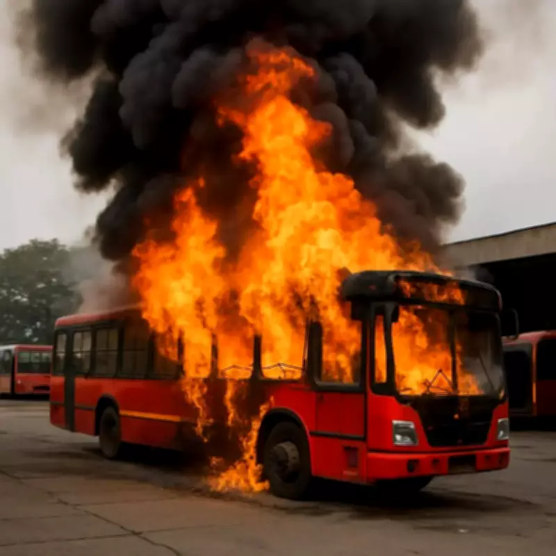 Mumbai BEST Bus Catches Fire at Santacruz Depot, Fourth Such Incident in May