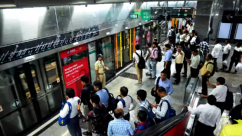 Mumbai Metro 3 Aqua Line Services Disrupted for Nearly an Hour