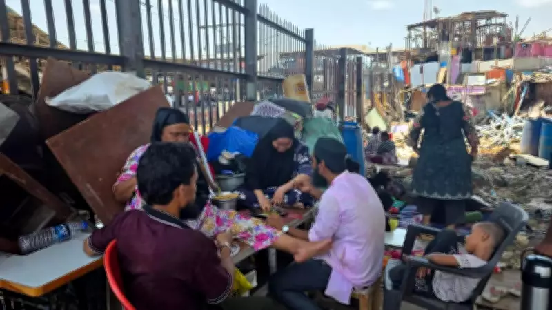 Mumbai's Garib Nagar evictees squat near demolished homes, face rental crisis