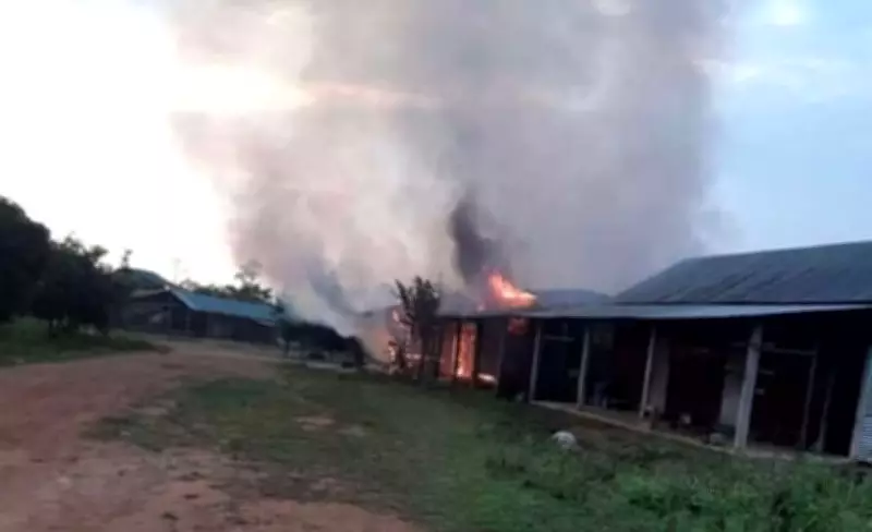 Myanmar-Based Groups Launch Drone Attack on Manipur Villages