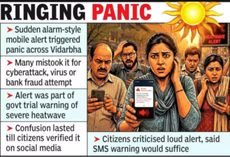 Nagpur Heatwave Alert Triggers Panic, Confusion Among Residents