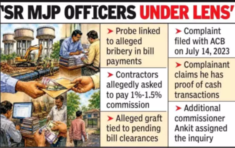 Nagpur Municipal Corporation faces bribery probe in Amrut water projects