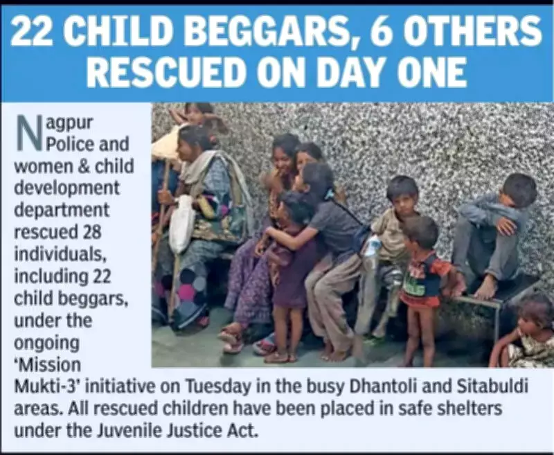 Nagpur Police Launch Mission Mukti-3 to Save Homeless from Heatwave