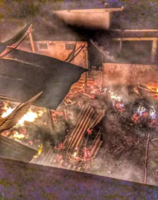 Nagpur Village Fire: 40 Houses Gutted, One Injured in Bhiwapur Tehsil