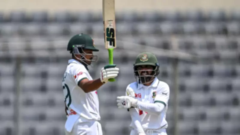 Najmul Shanto Breaks Mushfiqur Rahim's Record in Bangladesh's First Test vs Pakistan