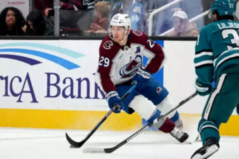 Nathan MacKinnon's Frustration Grows After Avalanche's Game 1 Loss to Golden Knights