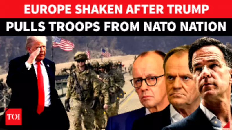 NATO 'Disintegrated', Europe Shaken: Merz Pleads Trump After U.S. Troops Exit Germany