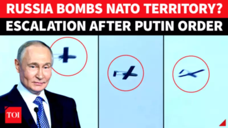 NATO Jets Scrambled After Drones From Russia Crash in Latvia, Damage Oil Storage