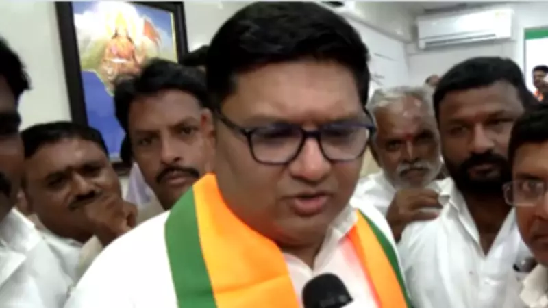 NCP-SP Suffers Blow as Ex-Minister Prajakt Tanpure Joins BJP Ahead of Council Polls
