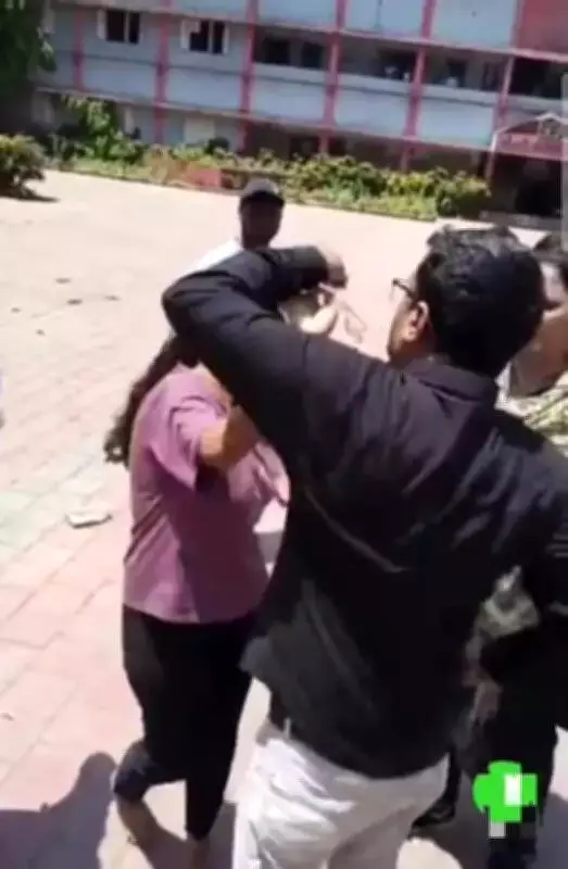NEET Centre Ruckus in Surat Over Religious Beads Frisking