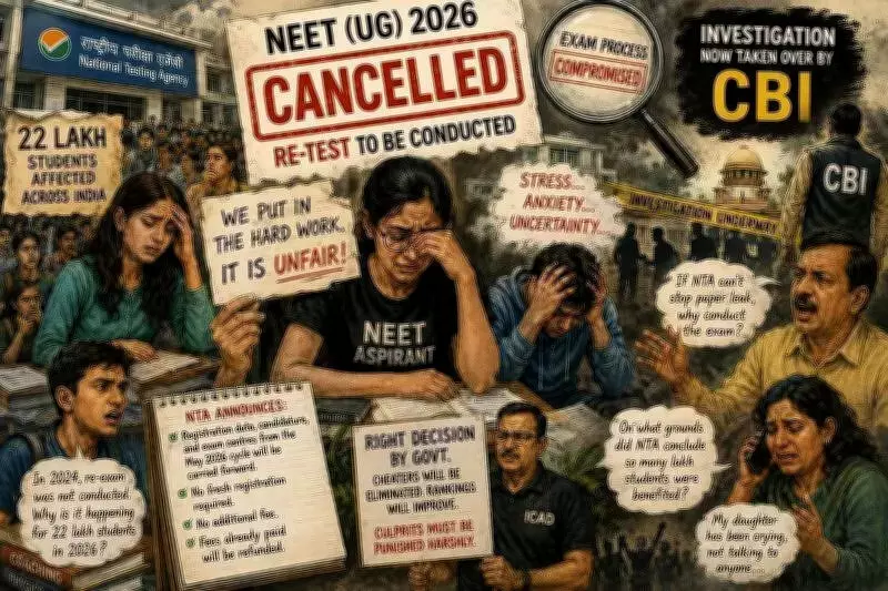 NEET-UG 2025 Cancelled After Breach, CBI Probe Ordered