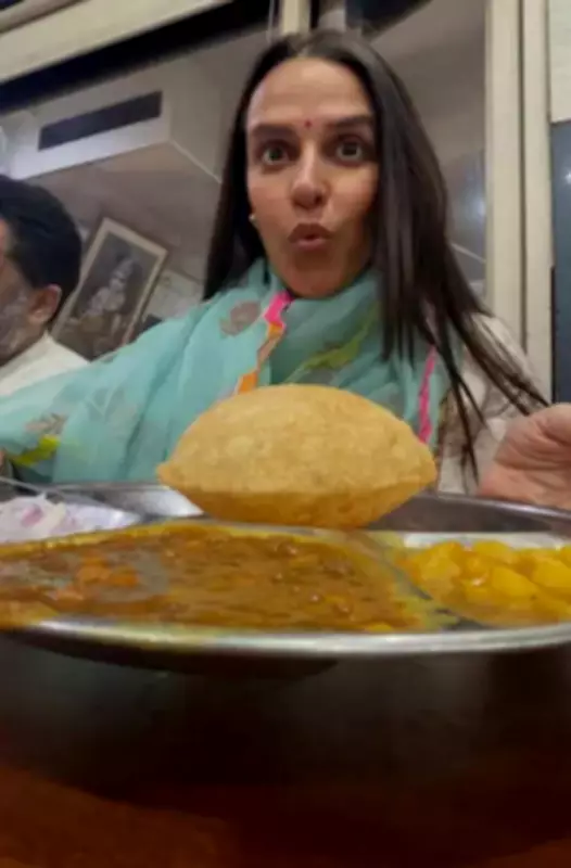 Neha Dhupia's Soulful Amritsar Trip: Golden Temple Visit and Chole Bhature Feast