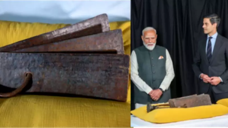 Netherlands Returns 100-Year-Old Chola Dynasty Plates to India