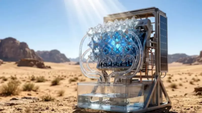 New Crystalline Technology Uses UV Light to Extract Water from Air