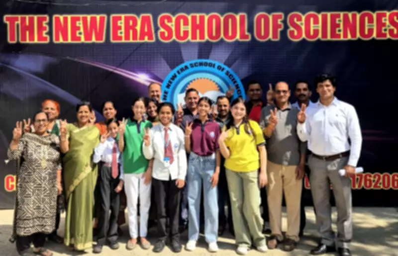 New Era School Student Shalya Tops Class XII Science Exams