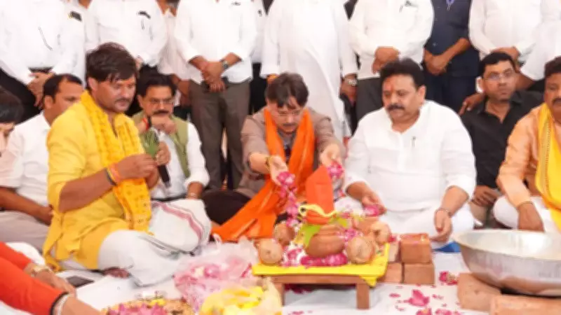 New Sub-Registrar Office in Sarojini Nagar: Bhoomi Pujan Done