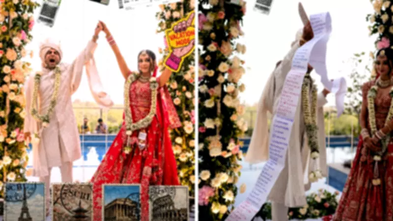 Newlywed Bride Gives Husband Massive Travel Wishlist, His Reaction Goes Viral