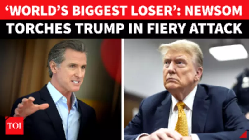 Newsom Calls Trump 'Loser' After Fraud Claims on California Primary