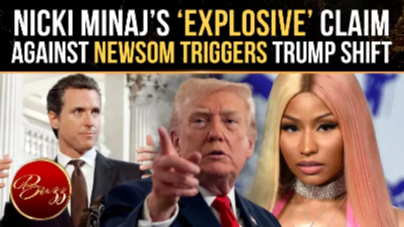 Nicki Minaj Says Newsom Silence on Swatting Pushed Her to Support Trump