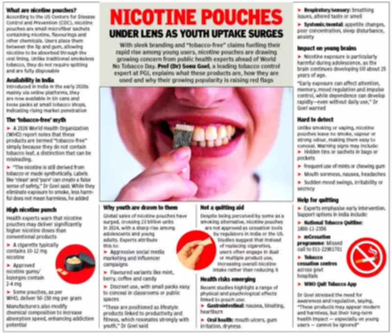 Nicotine Pouches Raise Red Flags Among Health Experts Ahead of World No Tobacco Day