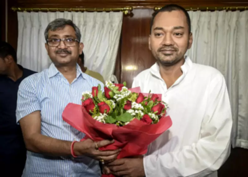Nishant Kumar takes charge as Bihar health minister amid nepotism row