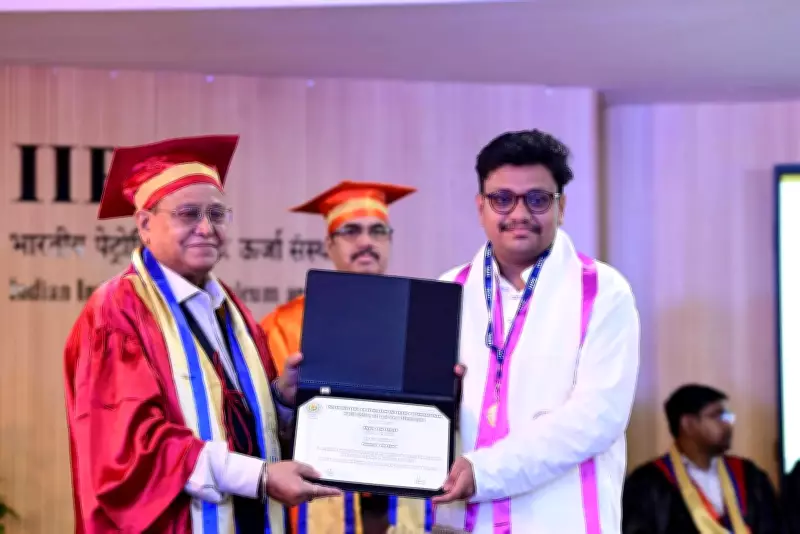 Niti Aayog Member Dr V.K. Saraswat Highlights Energy Security at IIPE Convocation