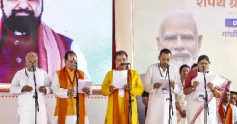 Nitish Kumar’s Son Nishant, 31 Others Take Oath as Ministers in Bihar Cabinet