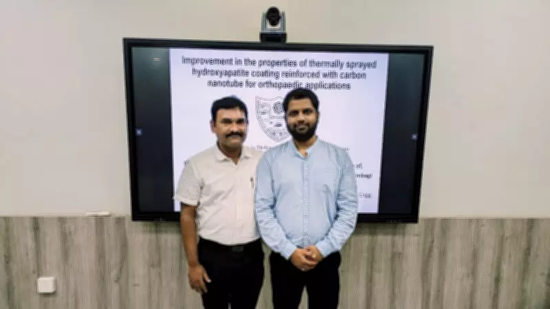 NITK Researchers Create Antimicrobial Coating for Orthopaedic Implants